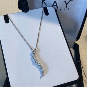 Diamond Journey necklace for sale.